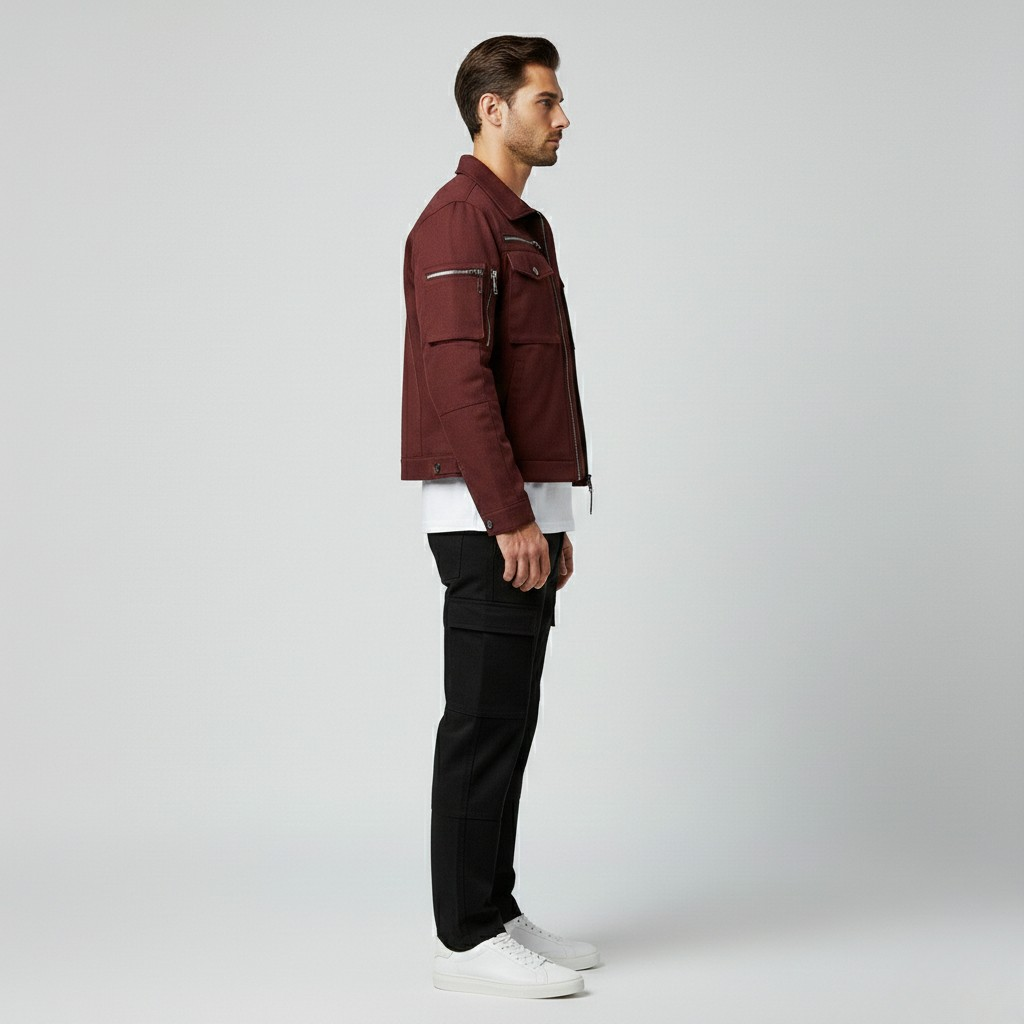Men's Utility Zip Field Jacket