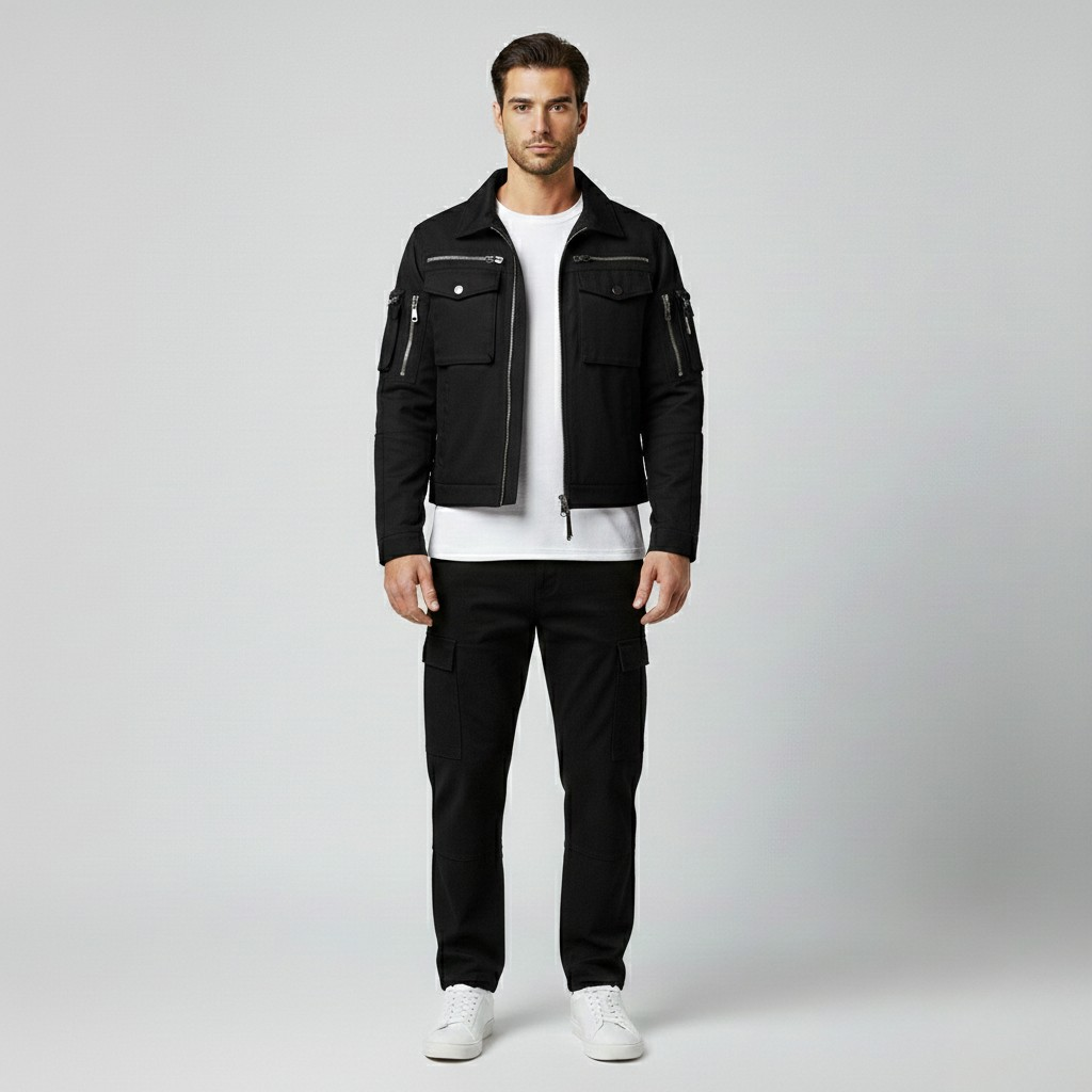 Men's Utility Zip Field Jacket