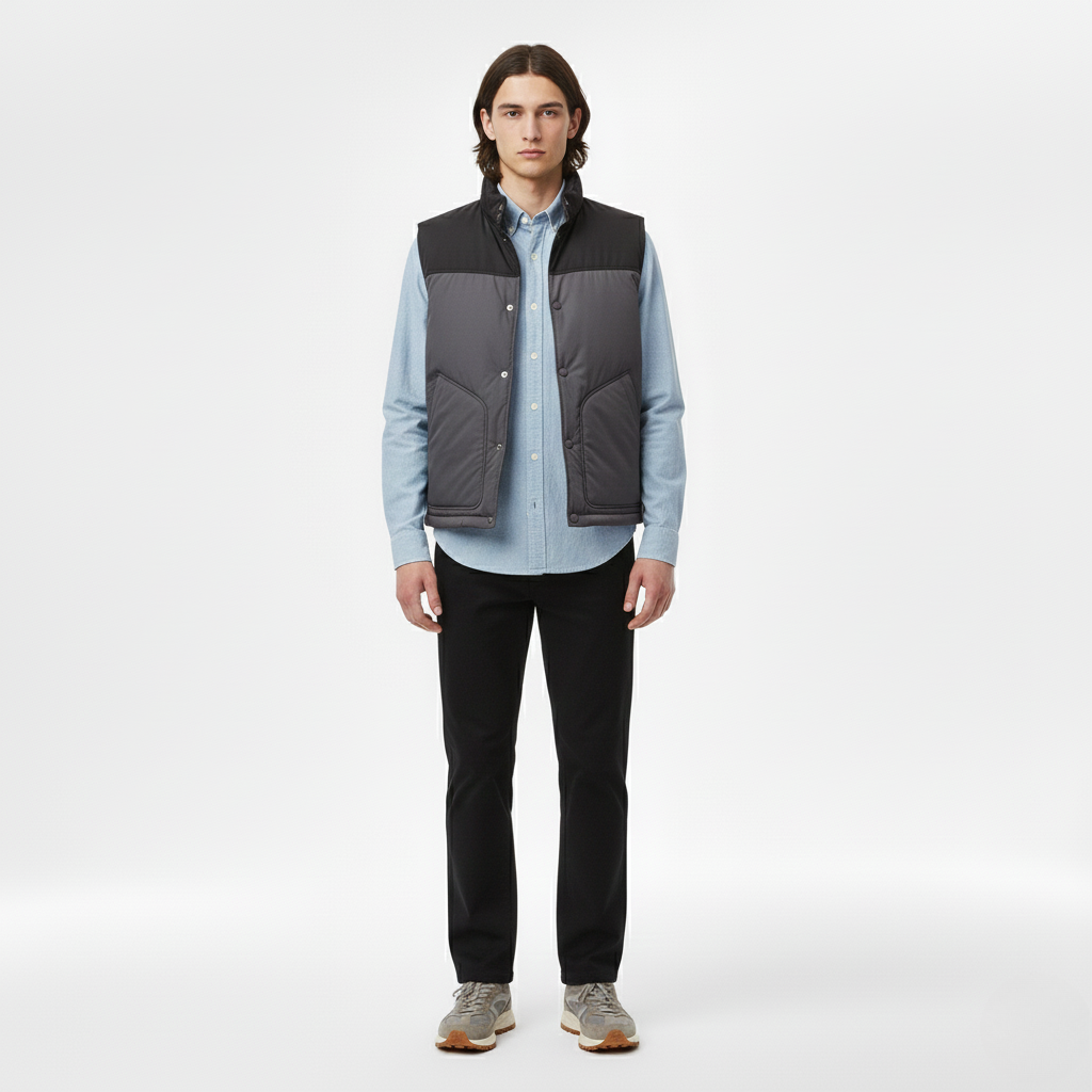 Men's Quilted Puffer Vest